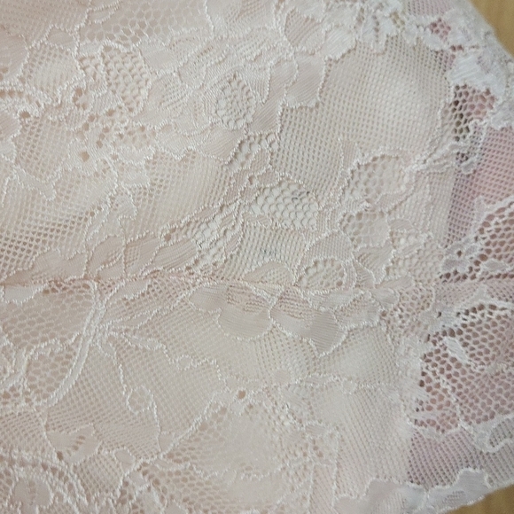 Torrid Blush Lace Off Shoulder Lined Cocktail Party Dress - Picture 12 of 12